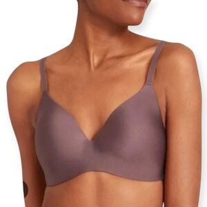 Knix Infinity Bra Limited Edition Colour Plum Truffle XS (Fits 28A 28B 30A 30B)